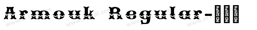 Armouk Regular字体转换